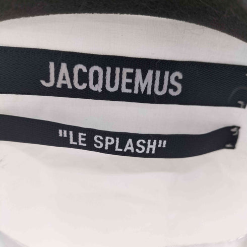 ジャックムス JACQUEMUS LE SPLASH Aqua Cutout Cotton-Poplin Shirt レディース